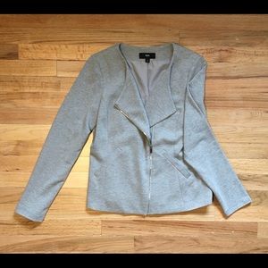 Mossimo light gray cotton woman’s blazer.